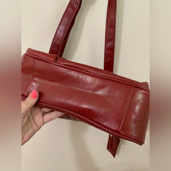 Genuine leather | red | Jessica purse - Picture 13 of 14